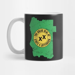 State Of Jefferson | Borders & Seal Mug
